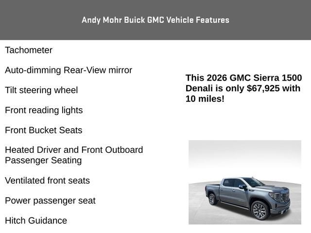 2026 GMC Sierra 1500 Denali