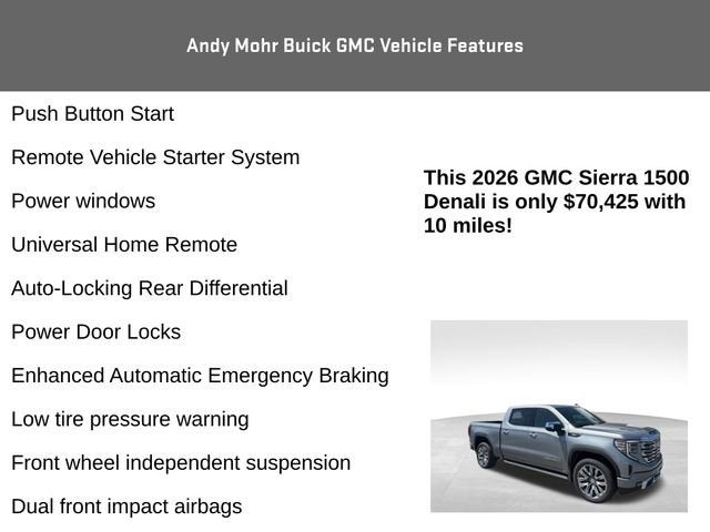 2026 GMC Sierra 1500 Denali