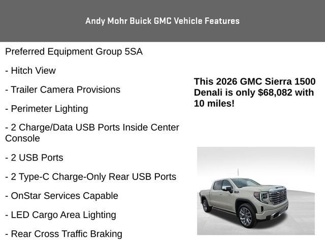 2026 GMC Sierra 1500 Denali