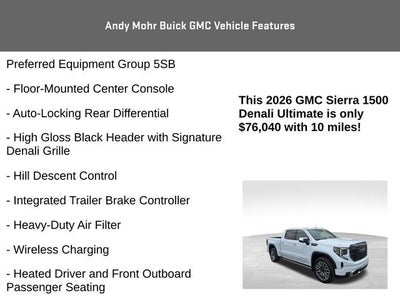 2026 GMC Sierra 1500 Denali Ultimate