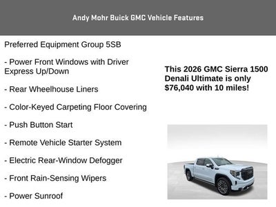 2026 GMC Sierra 1500 Denali Ultimate