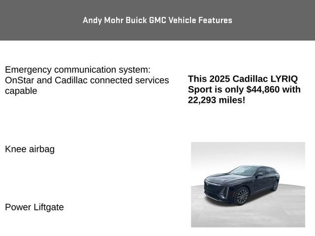 2025 Cadillac LYRIQ Sport 1