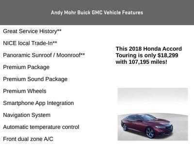 2018 Honda Accord Sedan Touring 1.5T