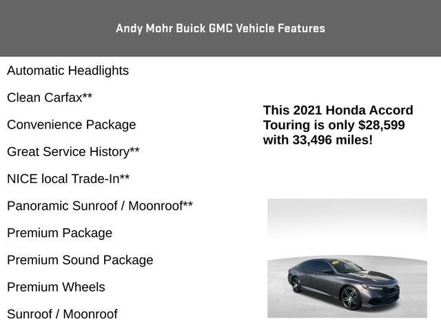 2021 Honda Accord Sedan Touring