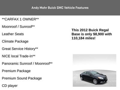 2012 Buick Regal Base