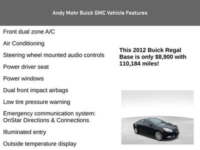 2012 Buick Regal Base