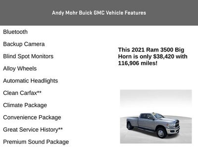 2021 RAM 3500 Big Horn