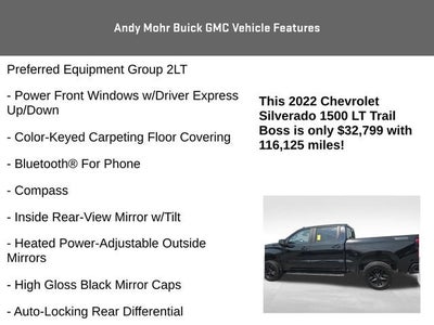 2022 Chevrolet Silverado 1500 LT Trail Boss