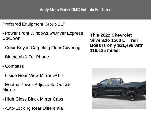2022 Chevrolet Silverado 1500 LT Trail Boss