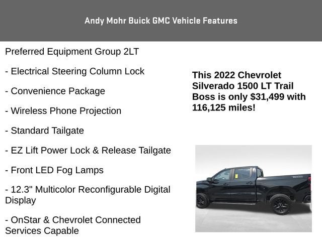 2022 Chevrolet Silverado 1500 LT Trail Boss