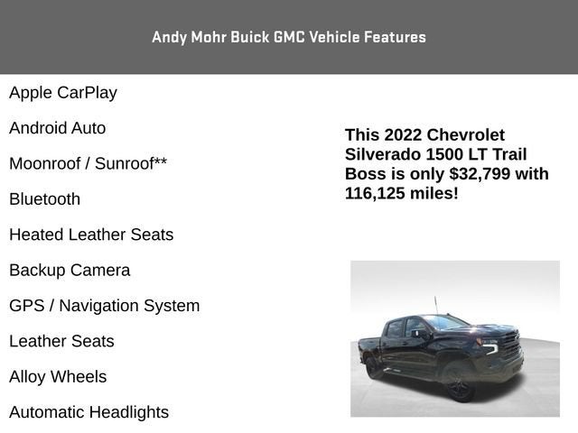 2022 Chevrolet Silverado 1500 LT Trail Boss