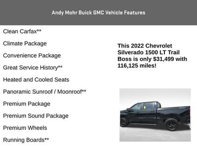 2022 Chevrolet Silverado 1500 LT Trail Boss