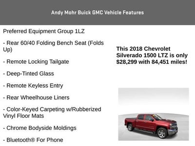 2018 Chevrolet Silverado 1500 LTZ