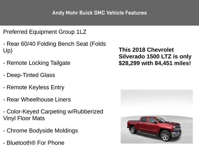 2018 Chevrolet Silverado 1500 LTZ