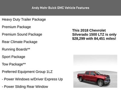 2018 Chevrolet Silverado 1500 LTZ
