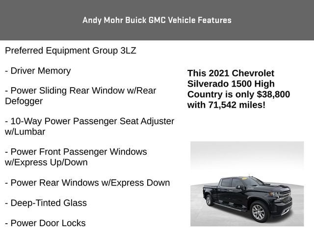 2021 Chevrolet Silverado 1500 High Country