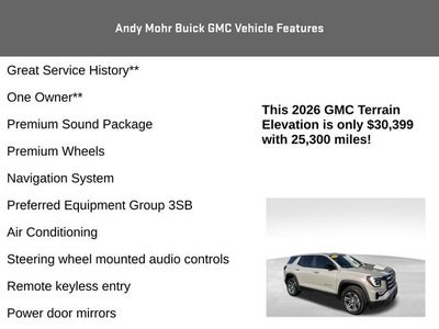 2026 GMC Terrain Elevation