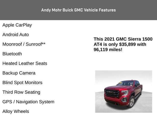 2021 GMC Sierra 1500 AT4