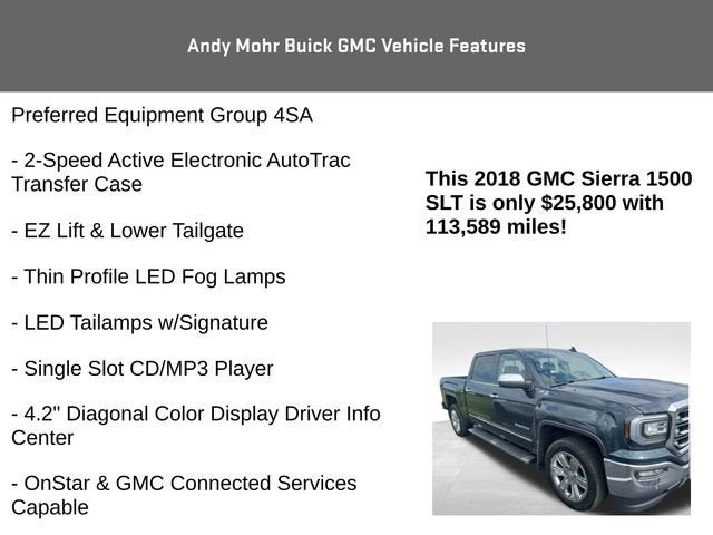 2018 GMC Sierra 1500 SLT