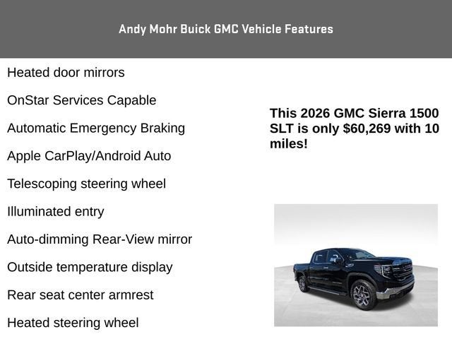 2026 GMC Sierra 1500 SLT