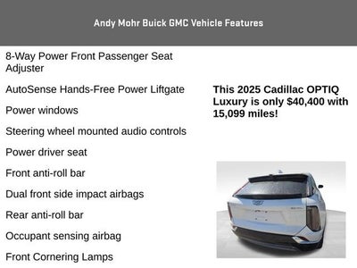 2025 Cadillac OPTIQ Luxury 2
