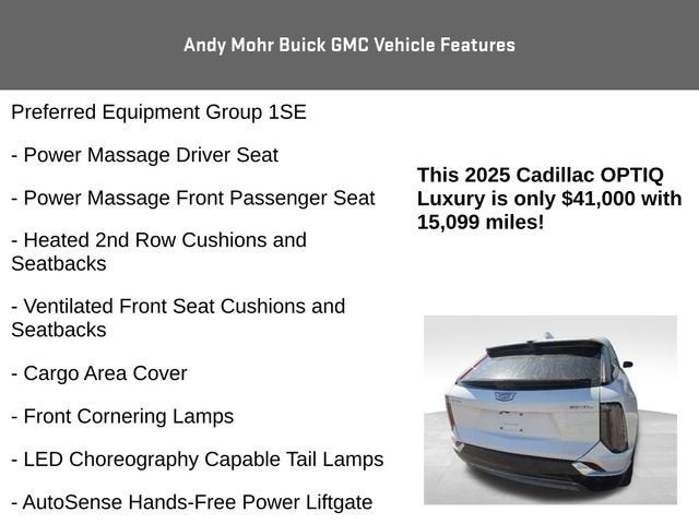 2025 Cadillac OPTIQ Luxury 2
