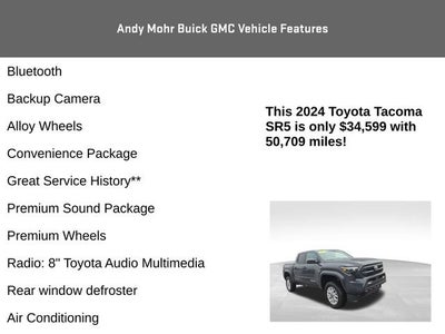 2024 Toyota Tacoma 4WD SR5