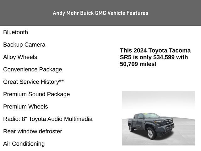 2024 Toyota Tacoma 4WD SR5