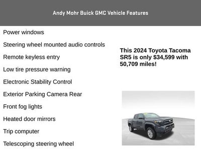2024 Toyota Tacoma 4WD SR5