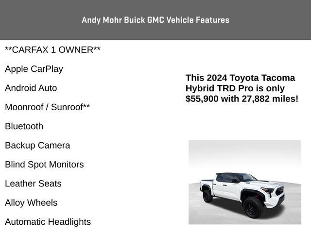 2024 Toyota Tacoma 4WD TRD Sport Hybrid