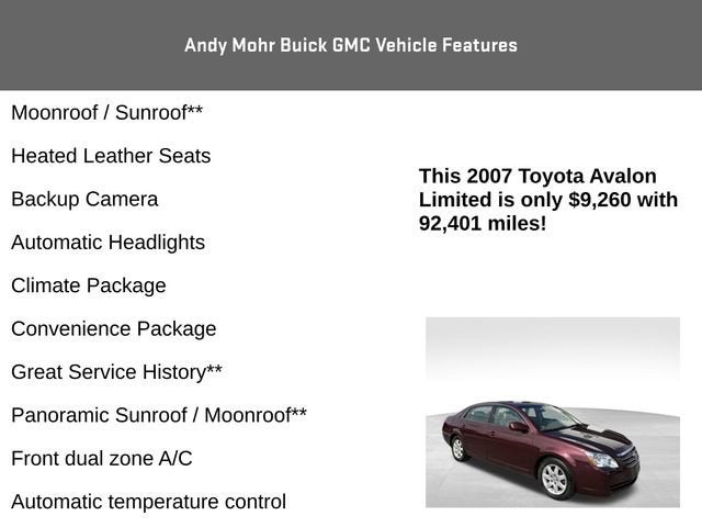2007 Toyota Avalon XL
