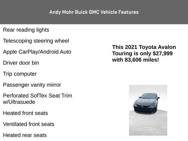 2021 Toyota Avalon Touring
