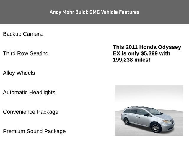 2011 Honda Odyssey EX