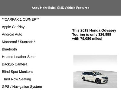 2019 Honda Odyssey Touring