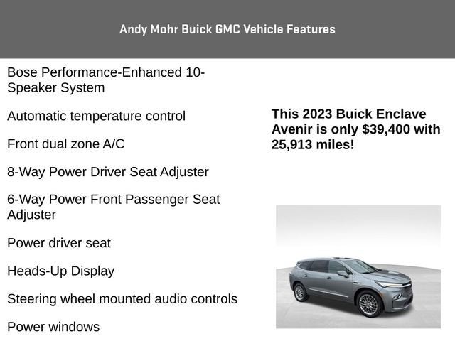 2023 Buick Enclave Avenir