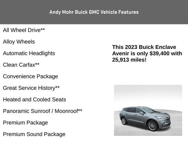 2023 Buick Enclave Avenir