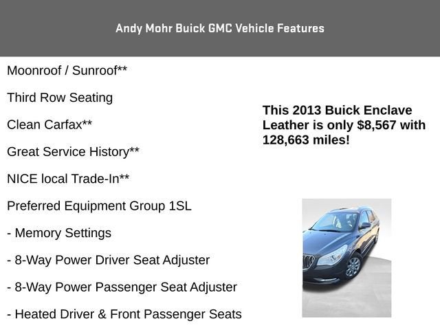 2013 Buick Enclave Leather