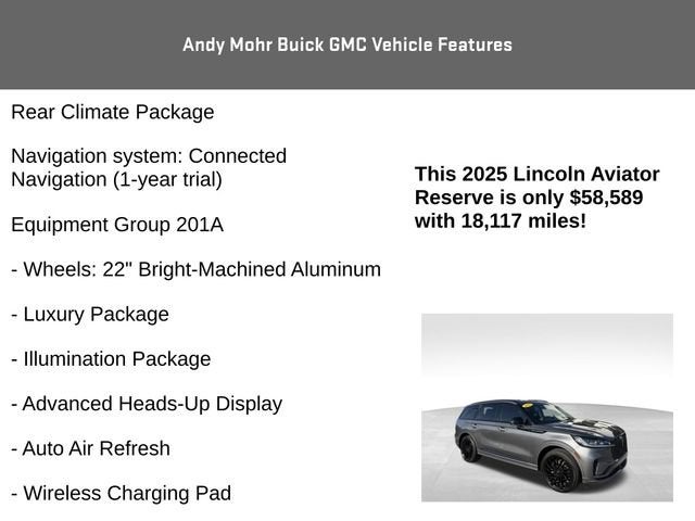2025 Lincoln Aviator Reserve
