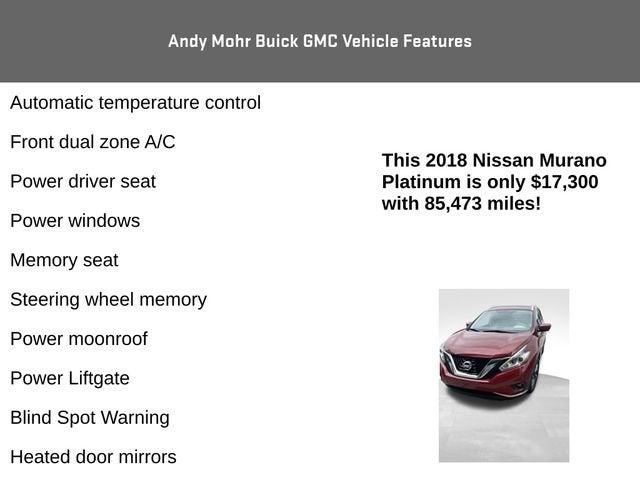 2018 Nissan Murano Platinum