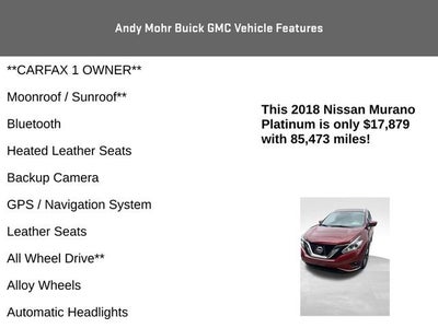 2018 Nissan Murano Platinum