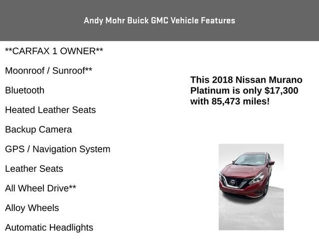 2018 Nissan Murano Platinum