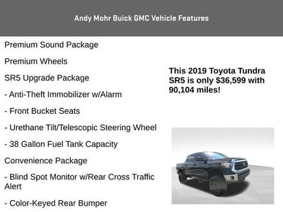 2019 Toyota Tundra 4WD SR5