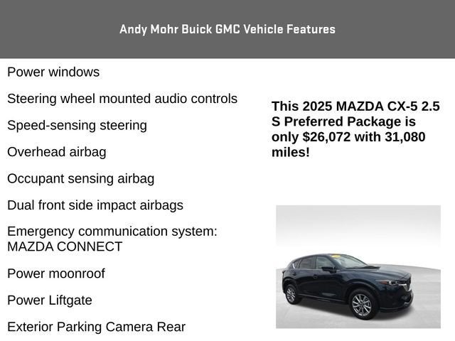 2025 Mazda Mazda CX-5 2.5 S Preferred Package