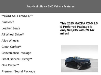 2025 Mazda Mazda CX-5 2.5 S Preferred Package