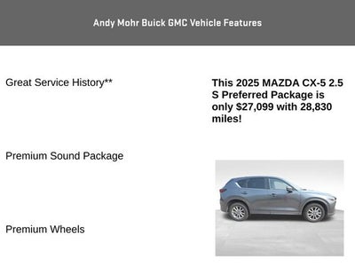 2025 Mazda Mazda CX-5 2.5 S Preferred Package