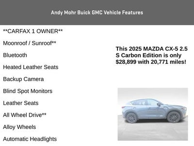 2025 Mazda Mazda CX-5 2.5 S Carbon Edition