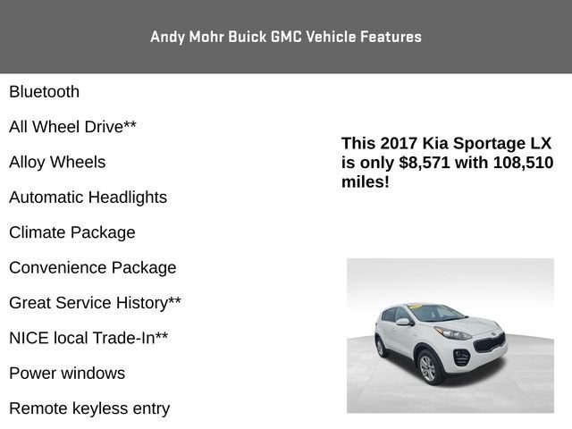 2017 Kia Sportage LX