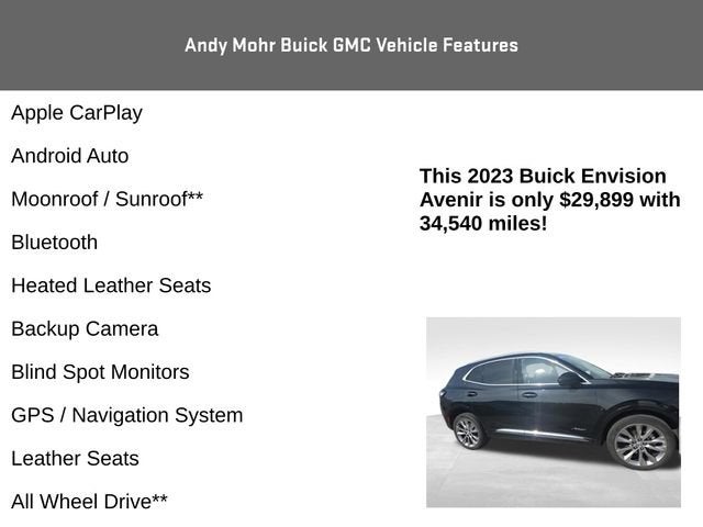 2023 Buick Envision Avenir