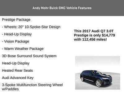 2017 Audi Q7 Prestige