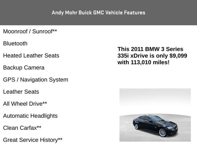 2011 BMW 3 Series 335i xDrive